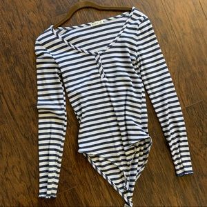 Striped Bodysuit